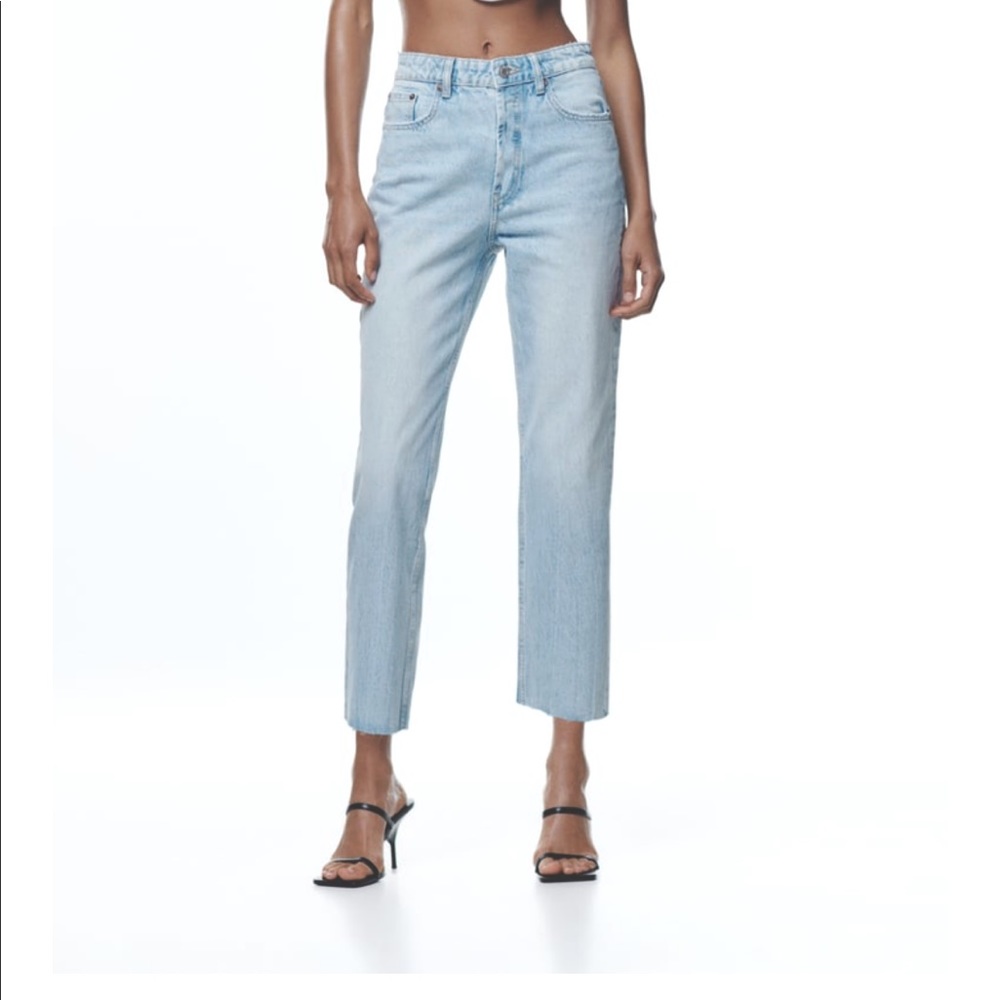 Straight leg jeans